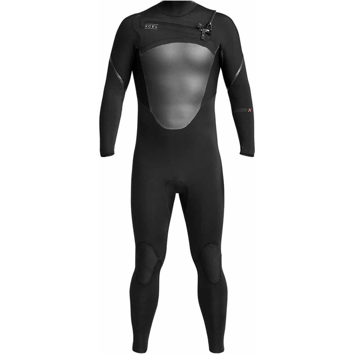 Xcel Mens Axis X 3/2mm Chest Zip Wetsuit MT32Z2S0 - Black